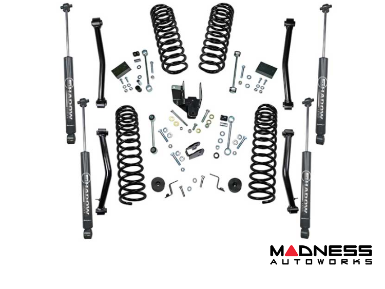 Jeep Wrangler JL Lift Kit - Superlift - 4" - Dual Rate Coil - 2DR - 2018+
